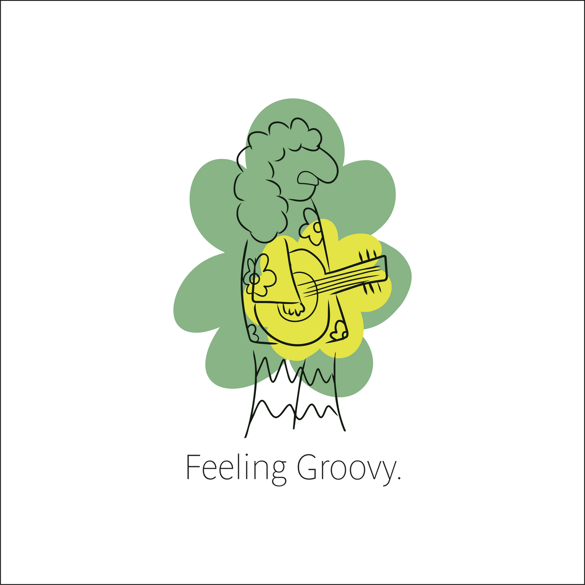 Feeling Groovy - Water Bottle
