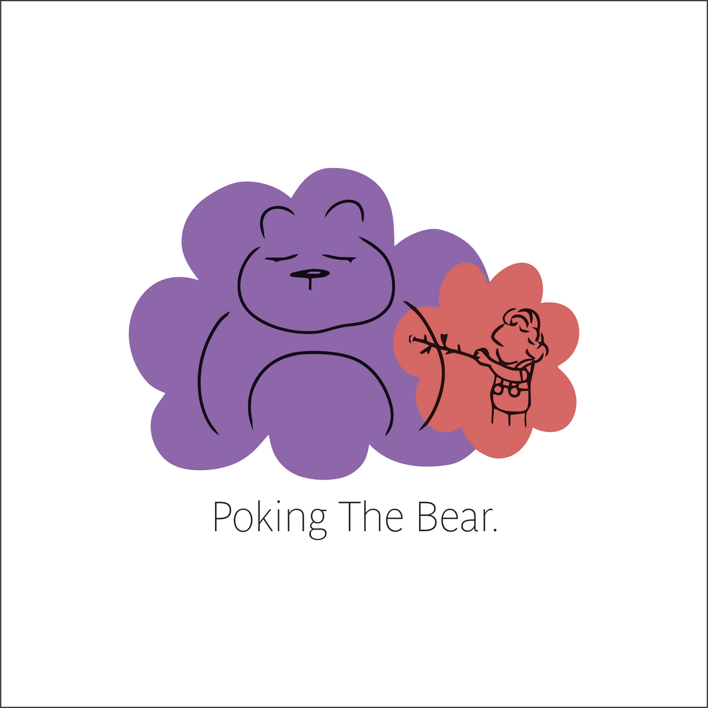 Poke The Bear - Water Bottle